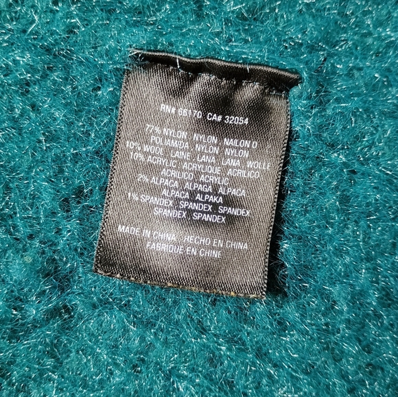 Anthropologie / Sleeping On Snow | Eyelash Cardigan | Size XS | Emerald Color - Picture 8 of 8